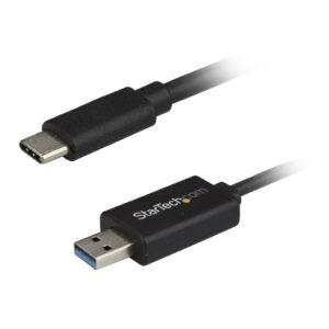StarTech.com USB-C naar USB-A Data Transfer Kabel voor Mac en Windows, USB 3.0 (5Gbps), Windows Easy Transfer Kabel, Mac Data Tr