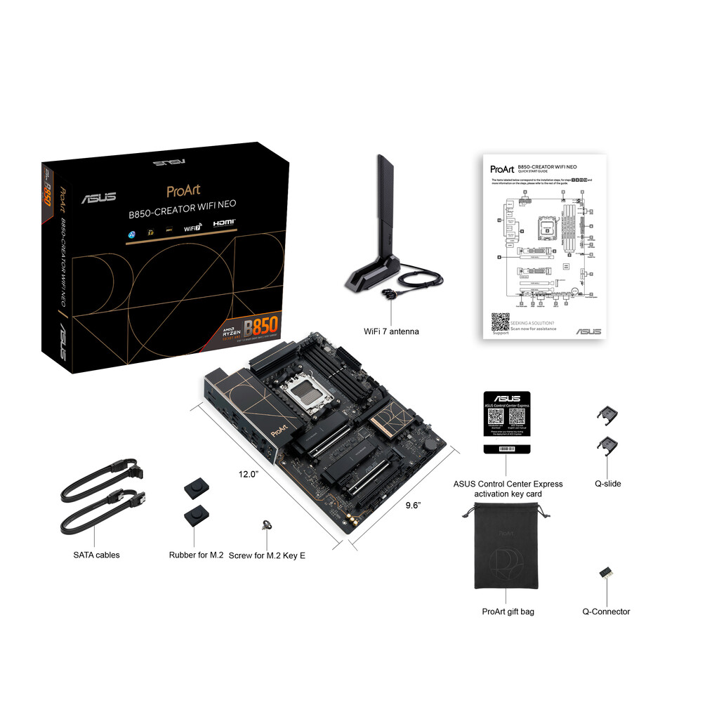 ASUS PROART B850-CREATOR WIFI NEO AMD B850 Socket AM5 ATX - Afbeelding 3