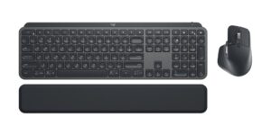 Logitech 920-010932 toetsenbord Inclusief muis Kantoor RF-draadloos + Bluetooth QWERTY UK International Grafiet