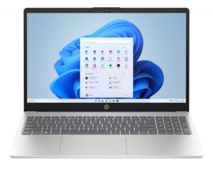 HP 15-fc0106nb AMD Ryzen™ 5 7520U Laptop 39,6 cm (15.6") Full HD 16 GB LPDDR5-SDRAM 512 GB SSD Wi-Fi 6 (802.11ax) Windows 11 Hom