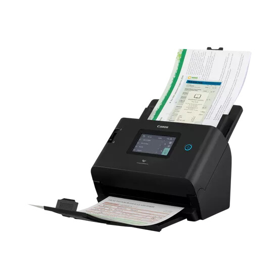 Canon DR-S350NW ADF-scanner 600 x 600 DPI A4 Zwart - Afbeelding 2