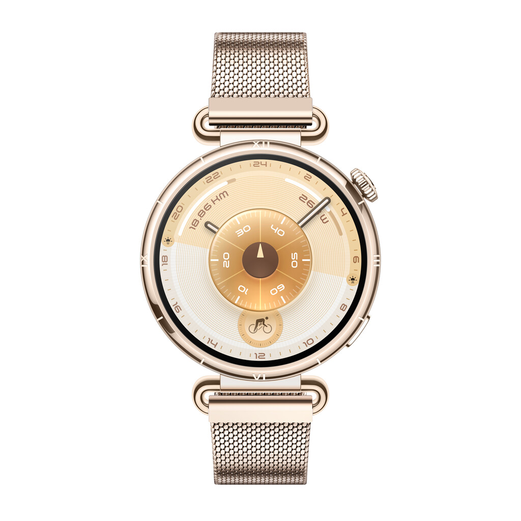 Huawei WATCH GT6 3,35 cm (1.32") AMOLED 41 mm Digitaal 466 x 466 Pixels Touchscreen Goud