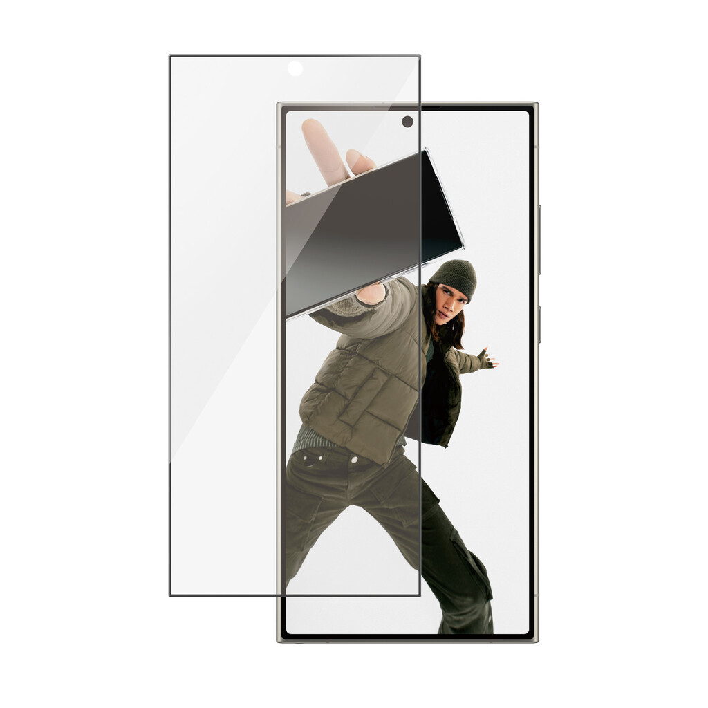 PanzerGlass ® Screen Protector Samsung Galaxy S24 Ultra | Ultra-Wide Fit w. EasyAligner Doorzichtige schermbeschermer 1 stuk(s)