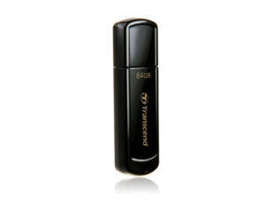 Transcend JetFlash 350 USB flash drive 64 GB USB Type-A 2.0 Zwart
