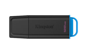 Kingston Technology DataTraveler 128GB Portable USB 3.2 Gen 1 Exodia Black/Blue