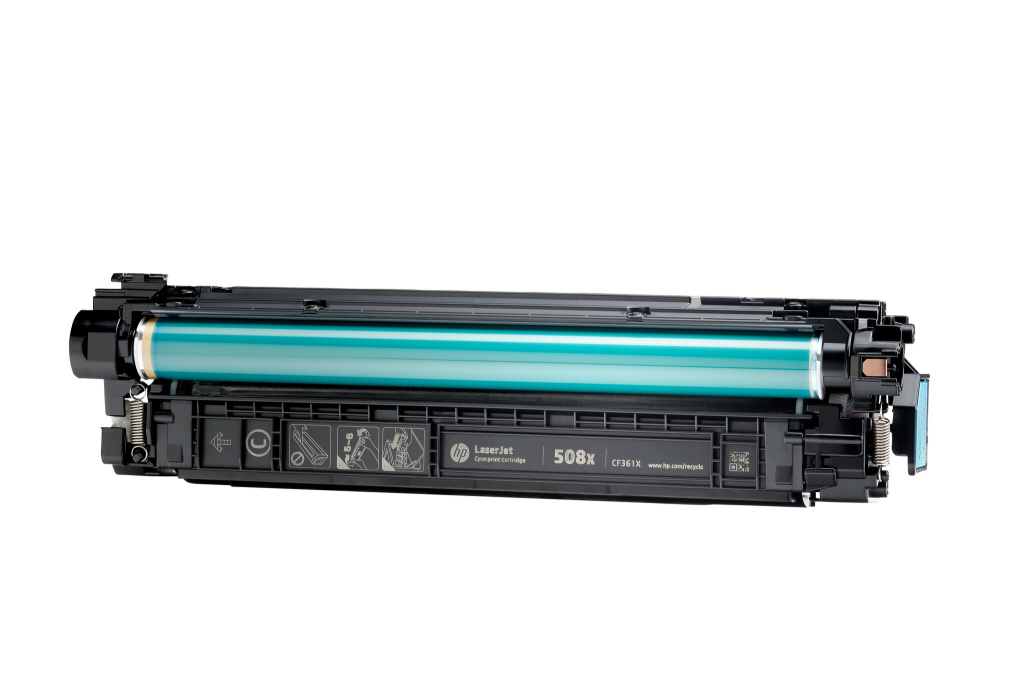 HP 508X originele high-capacity cyaan LaserJet tonercartridge - Afbeelding 2