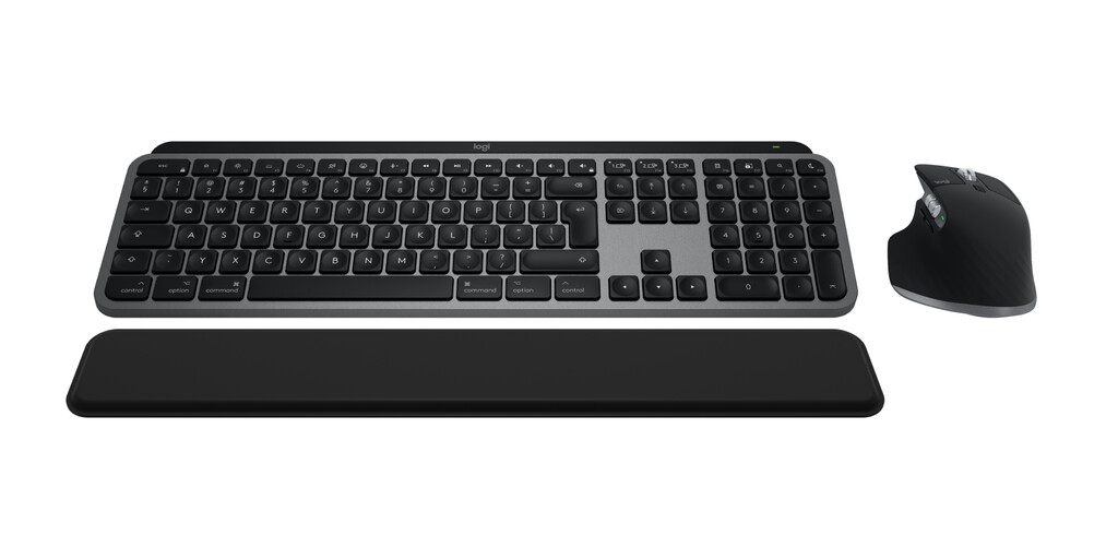 Logitech Master MX Keys S Combo for Mac toetsenbord Inclusief muis Thuis/Werk RF-draadloos + Bluetooth QWERTY US International A - Afbeelding 8