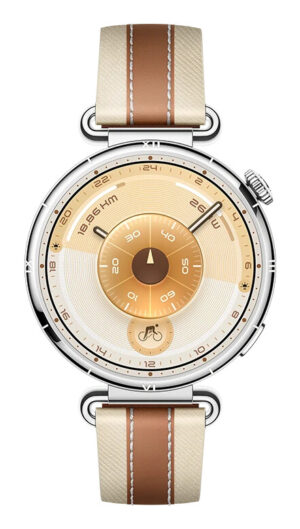 Huawei WATCH GT6 3,35 cm (1.32") AMOLED 46 mm Digitaal 466 x 466 Pixels Touchscreen Roestvrijstaal GPS