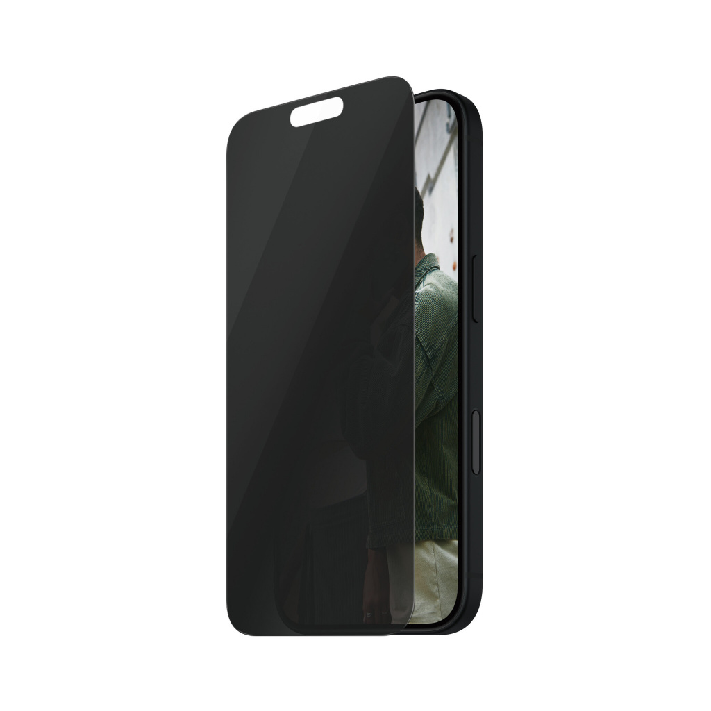 PanzerGlass SAFE. by ® 2-Way Privacy Screen Protector iPhone 16 | 15 | Ultra-Wide Fit | Bulk Doorzichtige schermbeschermer Apple