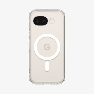 Spigen Ultra Hybrid (Mag Fit) mobiele telefoon behuizingen 16 cm (6.3") Hoes Wit, Transparant