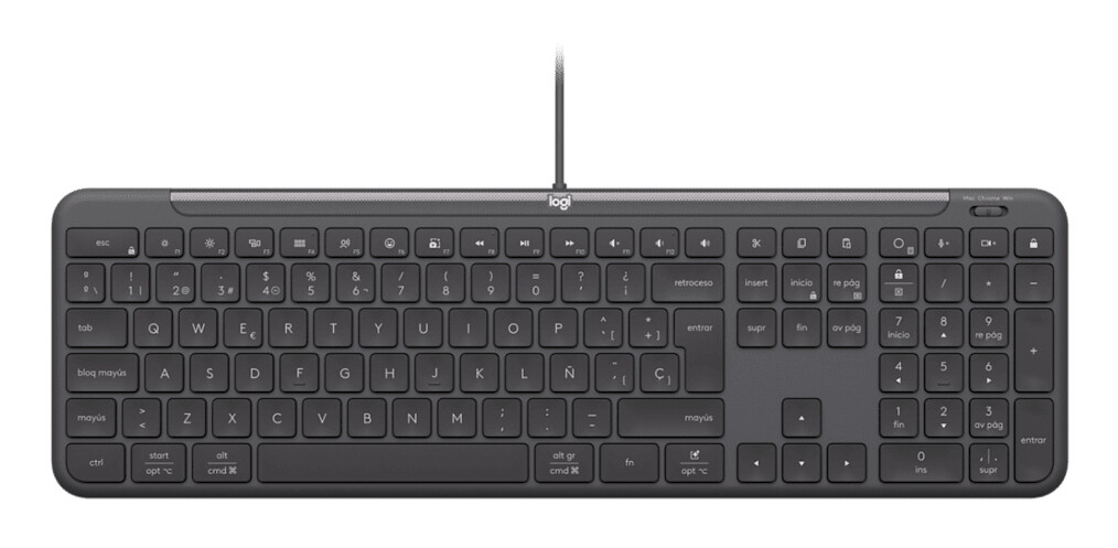 Logitech 920-013344 toetsenbord Inclusief muis Thuis/Werk USB AZERTY Frans Grafiet - Afbeelding 4