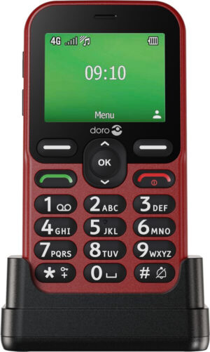 Doro Leva E10 6,1 cm (2.4") 118,9 g Rood Seniorentelefoon