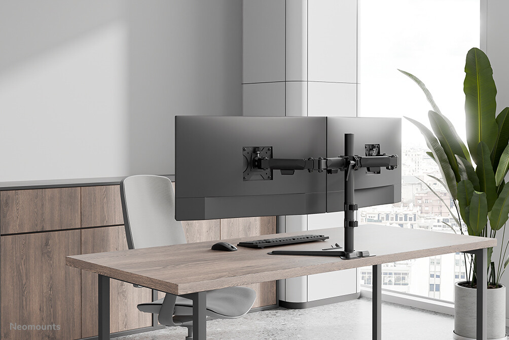 Neomounts DS45-600BL2 Monitorstandaard voor twee schermen 10-32" - Afbeelding 15
