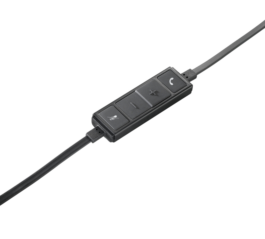 Logitech H650E Headset Bedraad Hoofdband Kantoor/callcenter USB Type-A Zwart, Zilver - Afbeelding 6