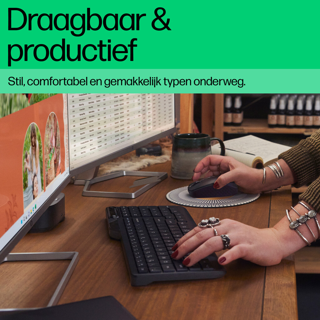 HP 475 dual-mode draadloos toetsenbord - Afbeelding 5