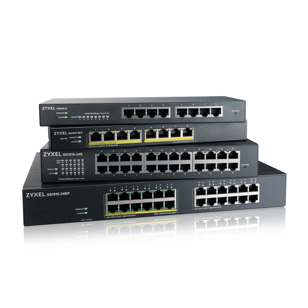 Zyxel GS1915-24E Managed L2 Gigabit Ethernet (10/100/1000) 1U Zwart - Afbeelding 5