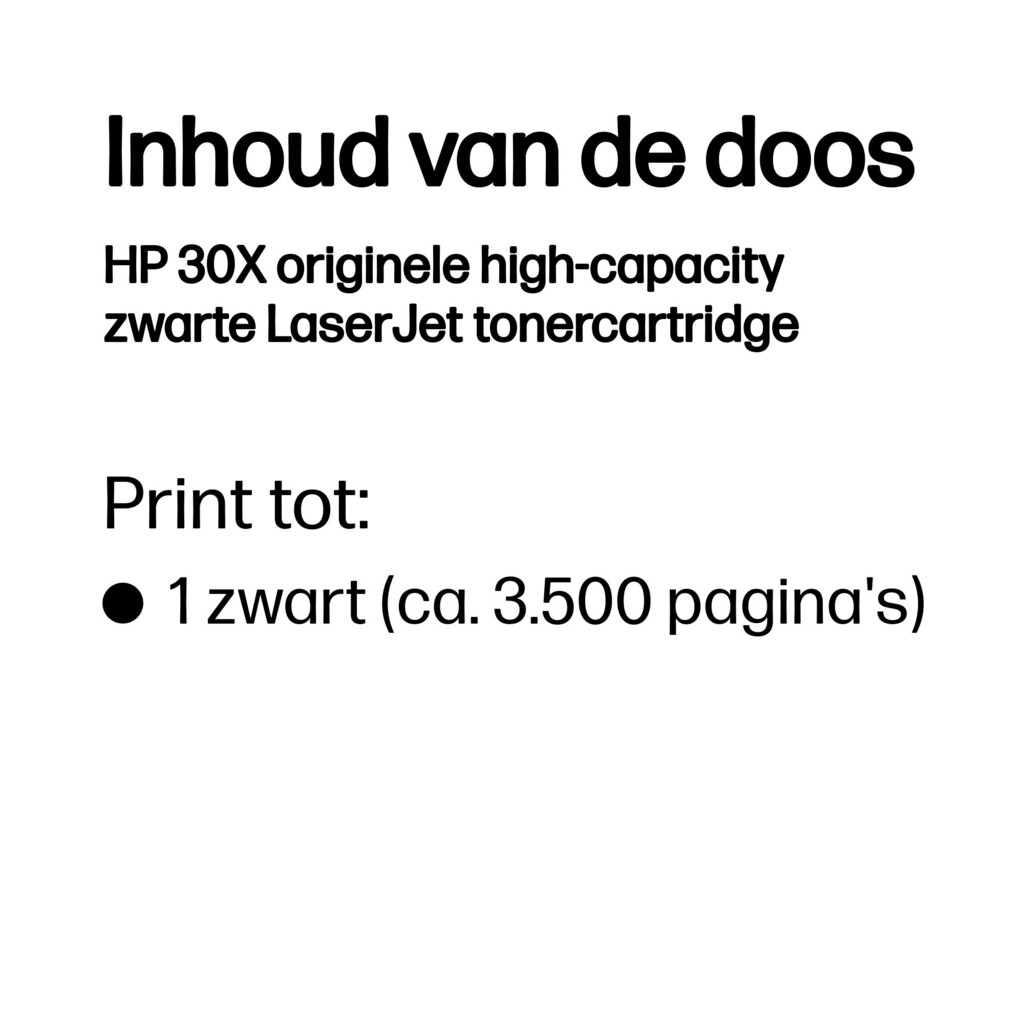 HP 30X originele high-capacity zwarte LaserJet tonercartridge - Afbeelding 3