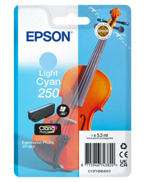 Epson 250 Violin Claria Photo HD inktcartridge 1 stuk(s) Origineel Lichtyaan