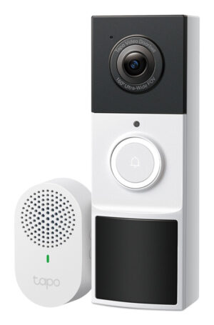 TP-Link Tapo D210 intercomsysteem 3 MP Zwart, Wit