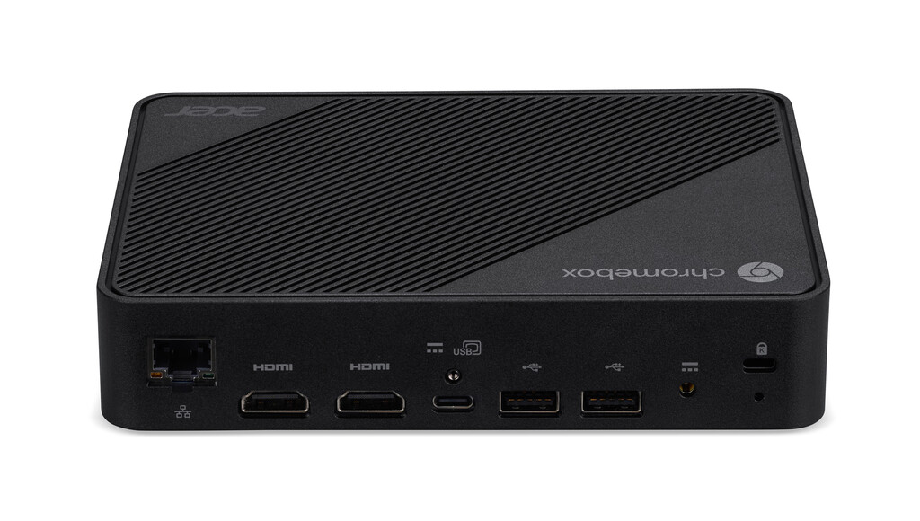 Acer Chromebox CXM2 Intel® N N150 8 GB LPDDR5x-SDRAM 64 GB eMMC ChromeOS Mini PC Zwart - Afbeelding 2