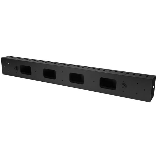 StarTech.com 2-Pack 20U Verticale Kabelmanager met Open Sleuven, 40U Rackmonteerbare Kabelorganizer, 2x 91cm Kabelgeleiders - Afbeelding 2