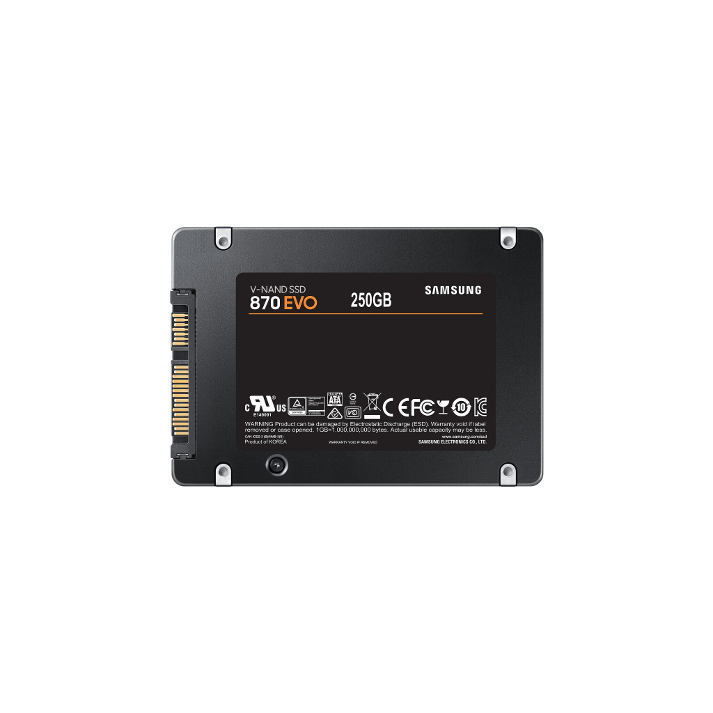 Samsung 870 EVO 250 GB 2.5" SATA III V-NAND MLC