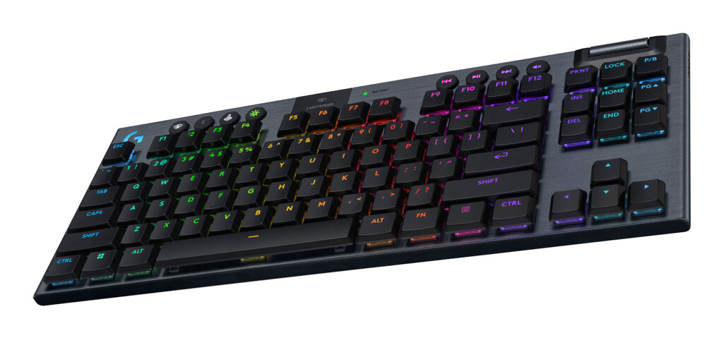 Logitech G G915 X LIGHTSPEED toetsenbord Gamen USB + RF Wireless + Bluetooth AZERTY Frans Zwart - Afbeelding 4