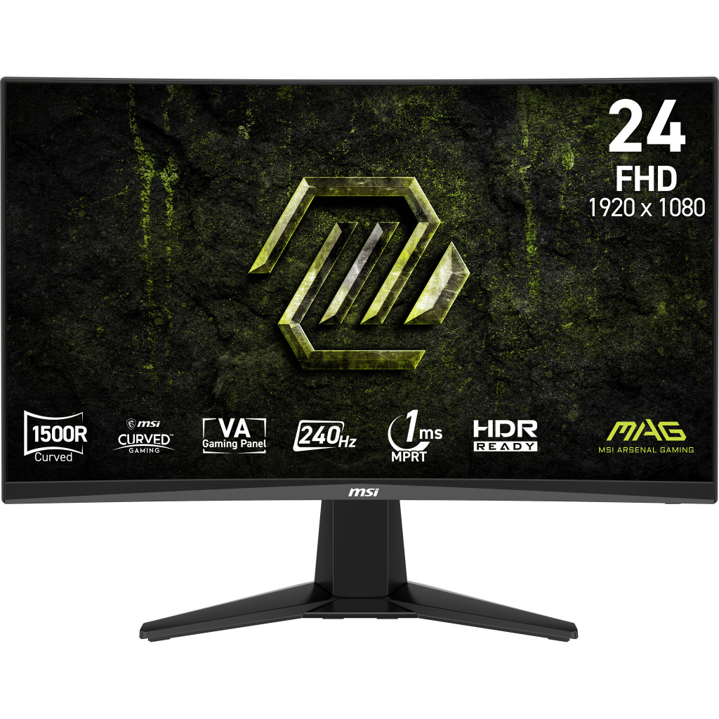 MSI MAG 245C X24 computer monitor 59,9 cm (23.6") 1920 x 1080 Pixels Full HD LCD Zwart