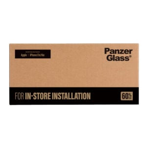 PanzerGlass ® Screen Protector iPhone 17e | 16e | 14 | 13 | 13 Pro | Ultra-Wide Fit for Fastfit installation machine Doorzichtig
