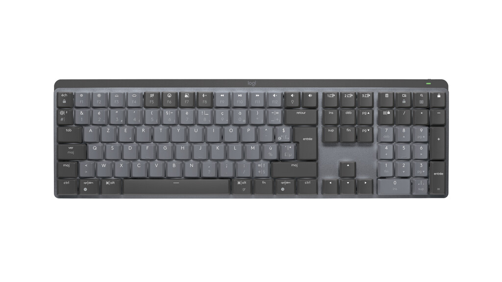 Logitech Master 920-010751 toetsenbord Kantoor RF-draadloos + Bluetooth AZERTY Frans Grafiet - Afbeelding 6