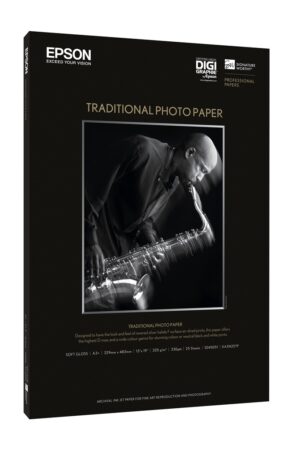 Epson Traditional Photo Paper, DIN A2, 330g/m², 25 Vel