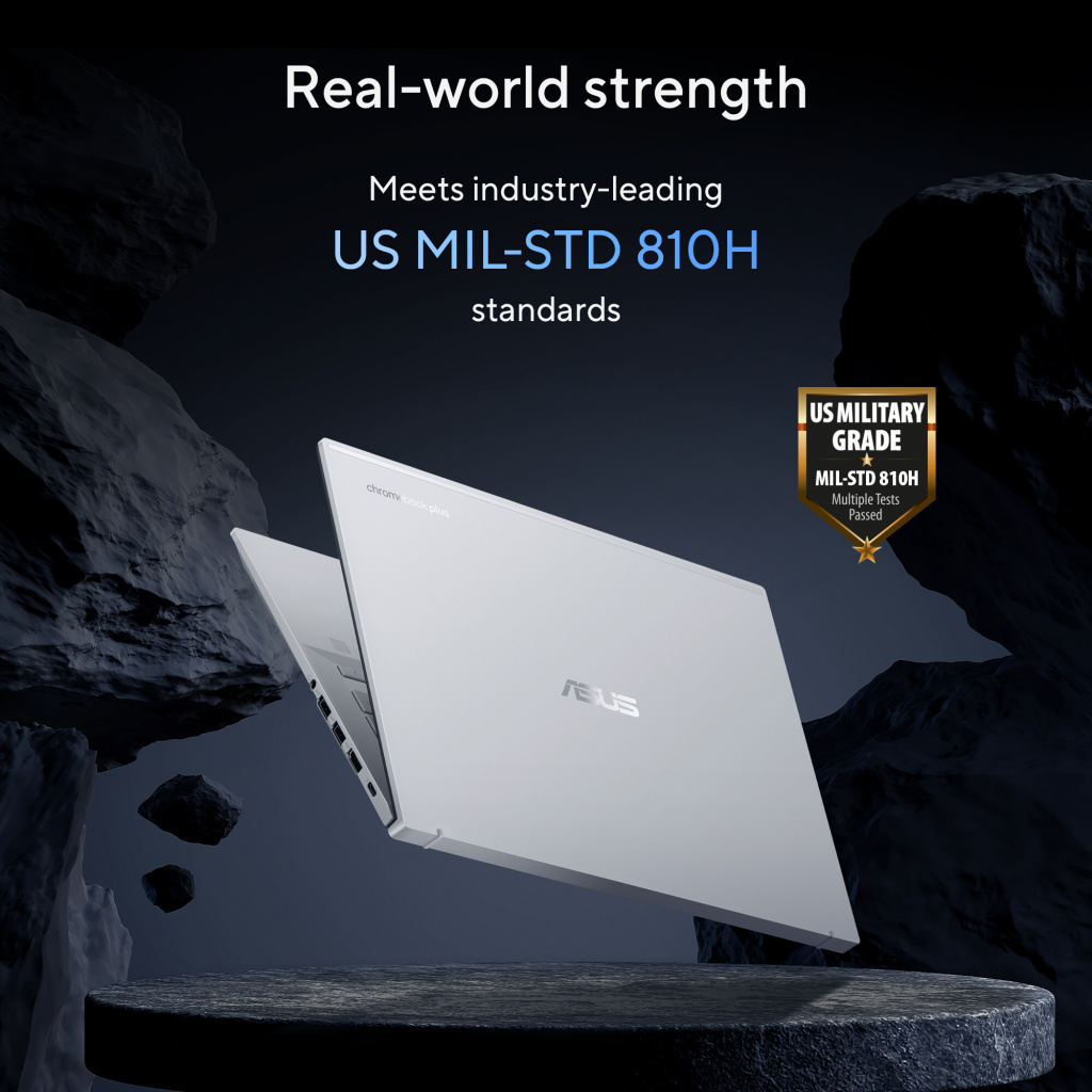 ASUS Chromebook Plus Enterprise CB54 CB5403CMA-QM0919 Intel Core Ultra 5 115U 35,6 cm (14") WQXGA 16 GB LPDDR5x-SDRAM 128 GB SSD - Afbeelding 17