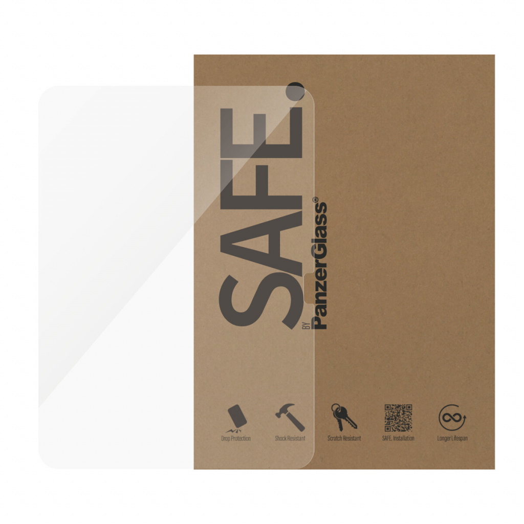 PanzerGlass SAFE. by ® Screen Protector iPad Air 11" (2024-2026) | iPad 11'' (2025) | iPad 10.9'' (2022) | Ultra-Wide Fit | Bulk - Afbeelding 3