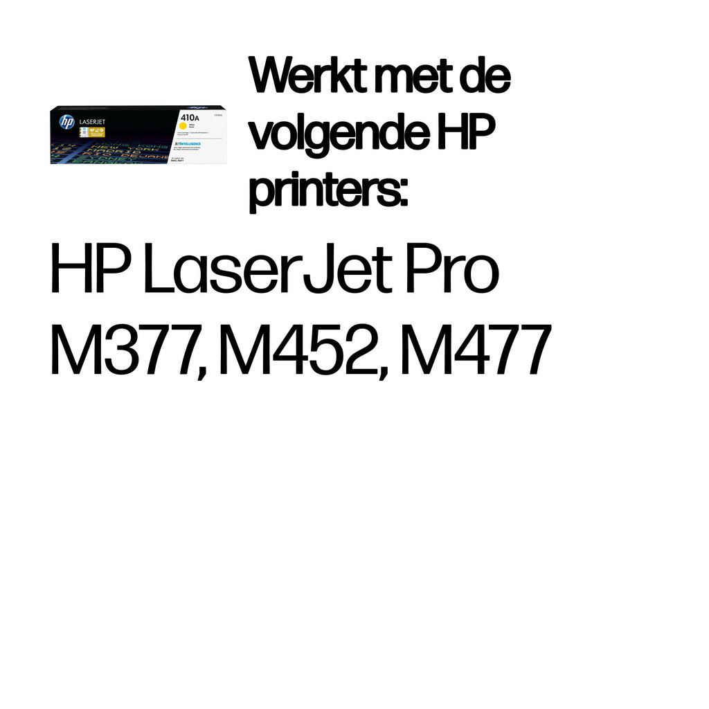 HP 410A originele gele LaserJet tonercartridge - Afbeelding 2