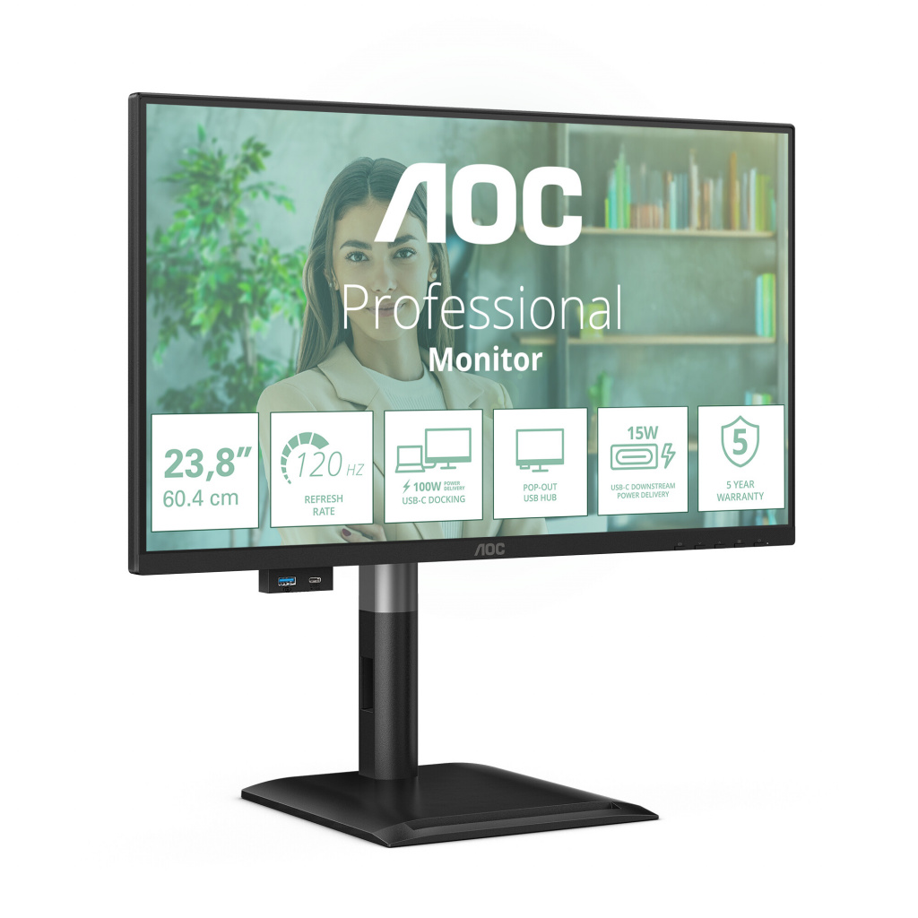 AOC 24P4CV computer monitor 60,5 cm (23.8") 1920 x 1080 Pixels Full HD LED Zwart - Afbeelding 23