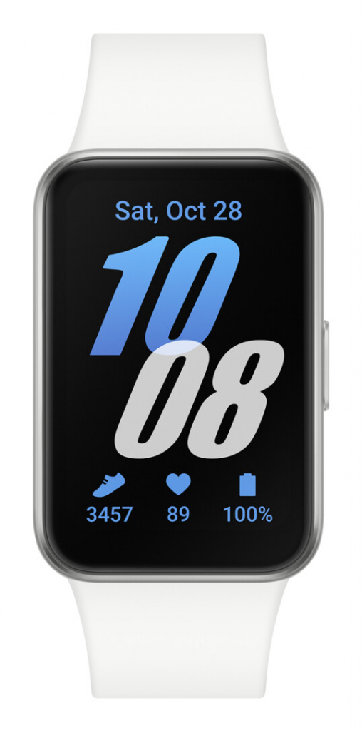 Samsung Galaxy Fit3 4,06 cm (1.6") AMOLED 40 mm Digitaal 256 x 402 Pixels Touchscreen Zilver - Afbeelding 2