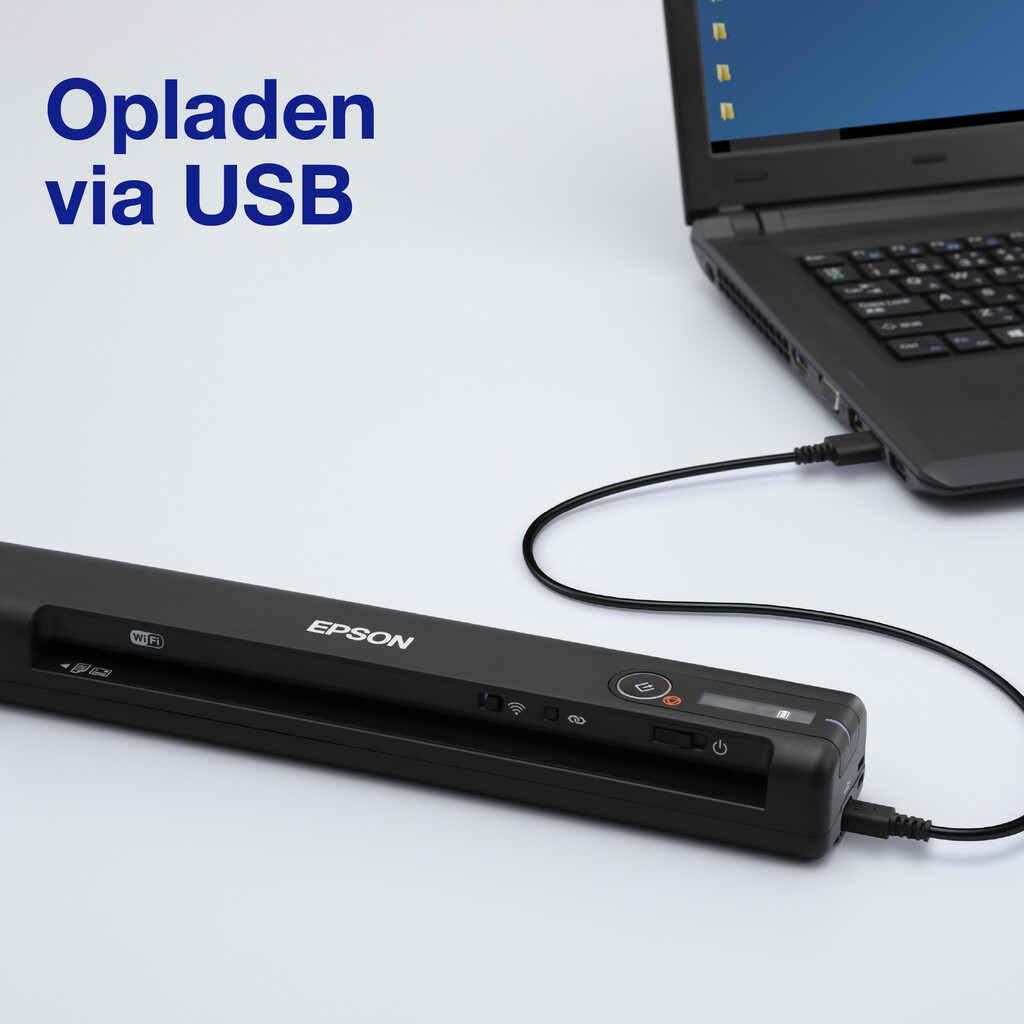 Epson WorkForce ES-60W, snelle draadloze mobiele A4-scanner met Wi-Fi-connectiviteit, ScanSmart-technologie en LCD-scherm - Afbeelding 12