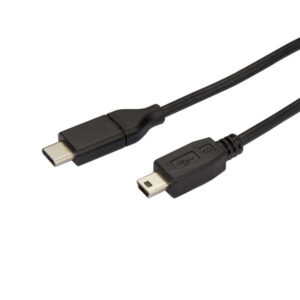StarTech.com 2m USB-C naar Mini-USB Kabel, USB 2.0, Type C naar Mini-USB Data Transfer Kabel