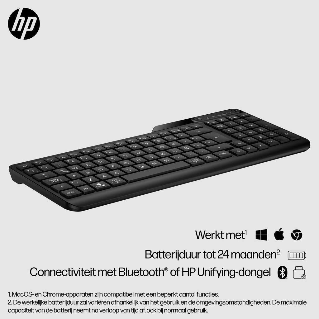 HP 475 dual-mode draadloos toetsenbord - Afbeelding 3