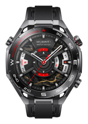 Huawei 55020GBB smartwatch & sportwatch 3,81 cm (1.5") LTPO 48.5 mm Digitaal 466 x 466 Pixels Zwart Wifi GPS