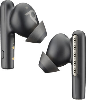HP Poly Voyager Free 60+ UC Carbon Black Earbuds + BT700 USB-C-adapter + oplaadcase met touchscreen