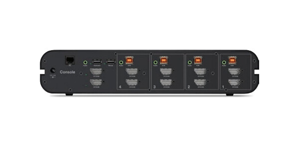 Belkin F1DN204KVM-UNN4 KVM-switch Rack-montage Zwart - Afbeelding 2