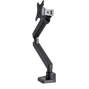 StarTech.com Monitorarm voor Bureaumontage met 2x USB 3.0 Poorten, Smalle Full Motion Monitorbeugel voor één VESA Scherm tot 34"