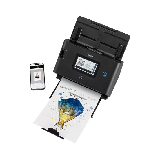 Canon DR-S350NW ADF-scanner 600 x 600 DPI A4 Zwart - Afbeelding 3