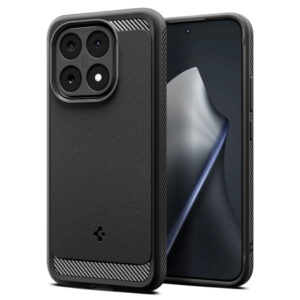 Spigen Rugged Armor mobiele telefoon behuizingen 17,4 cm (6.83") Hoes Zwart