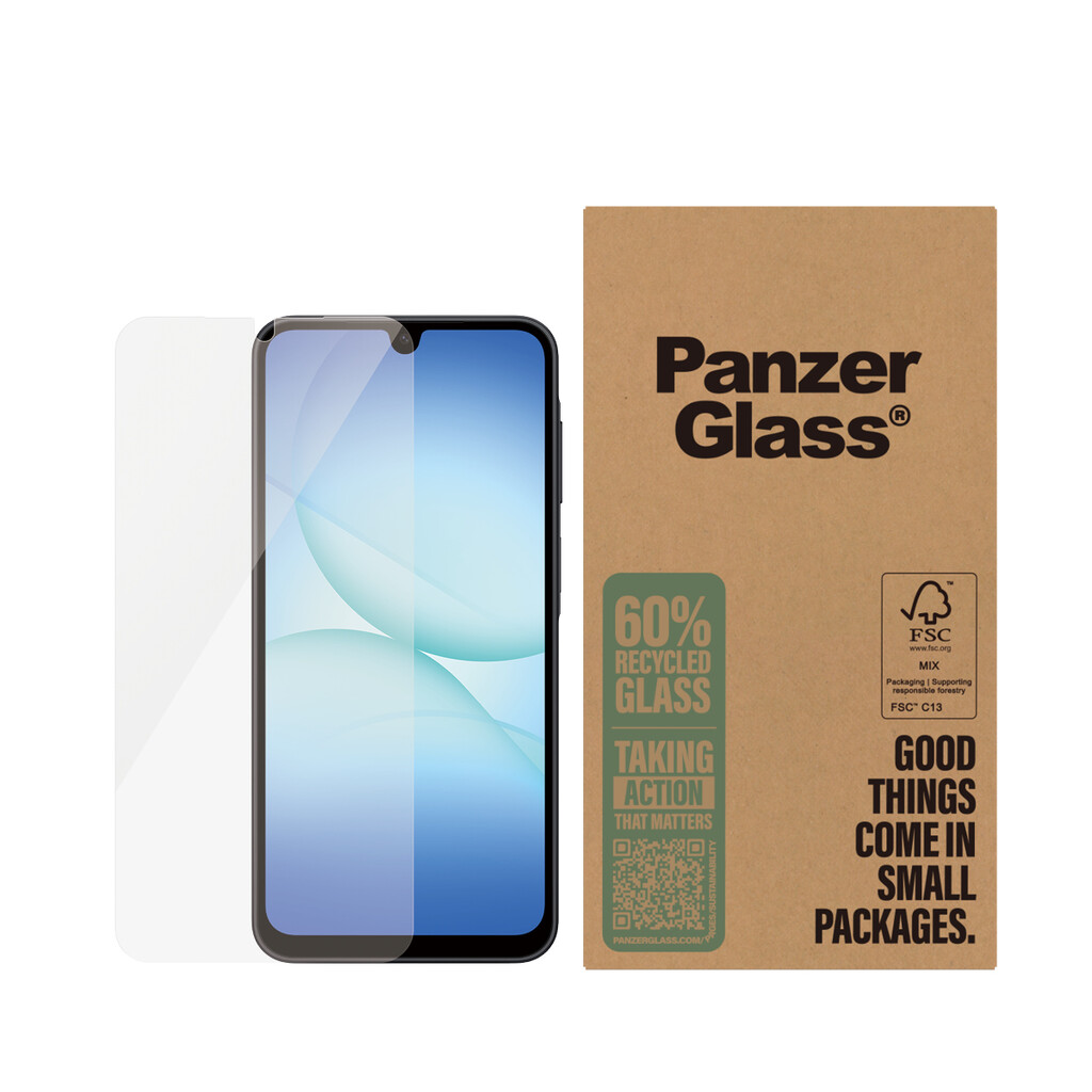 PanzerGlass ® Screen Protector Samsung Galaxy M17 5G | M36 | A17 | A17 5G | M16 | F16 | A26 5G | Ultra-Wide Fit | Bulk Doorzicht - Afbeelding 4