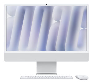 Apple iMac Apple M M4 59,7 cm (23.5") 4480 x 2520 Pixels Alles-in-één-pc 16 GB 256 GB SSD macOS Sequoia Wi-Fi 6E (802.11ax) Zilv