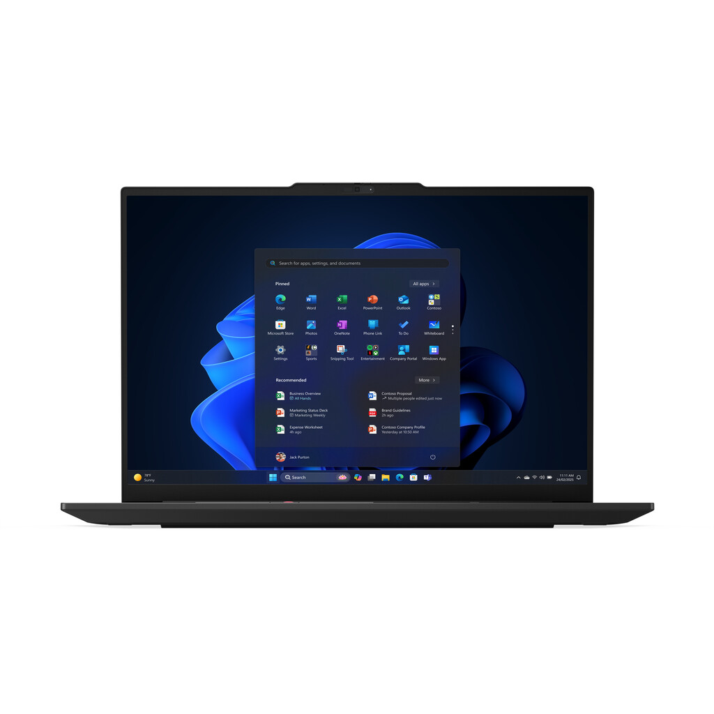 Lenovo ThinkPad E16 Gen 3 (AMD) Copilot+ PC AMD Ryzen™ 7 250 Laptop 40,6 cm (16") WUXGA 32 GB DDR5-SDRAM 1 TB SSD Wi-Fi 6 - Afbeelding 5