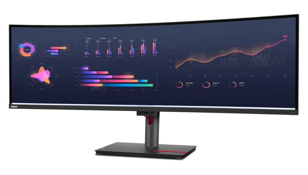 Lenovo ThinkVision P49w-30 Monitor - Afbeelding 4