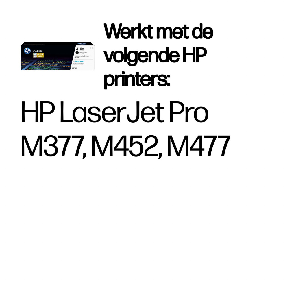 HP 410X originele high-capacity zwarte LaserJet tonercartridge - Afbeelding 2